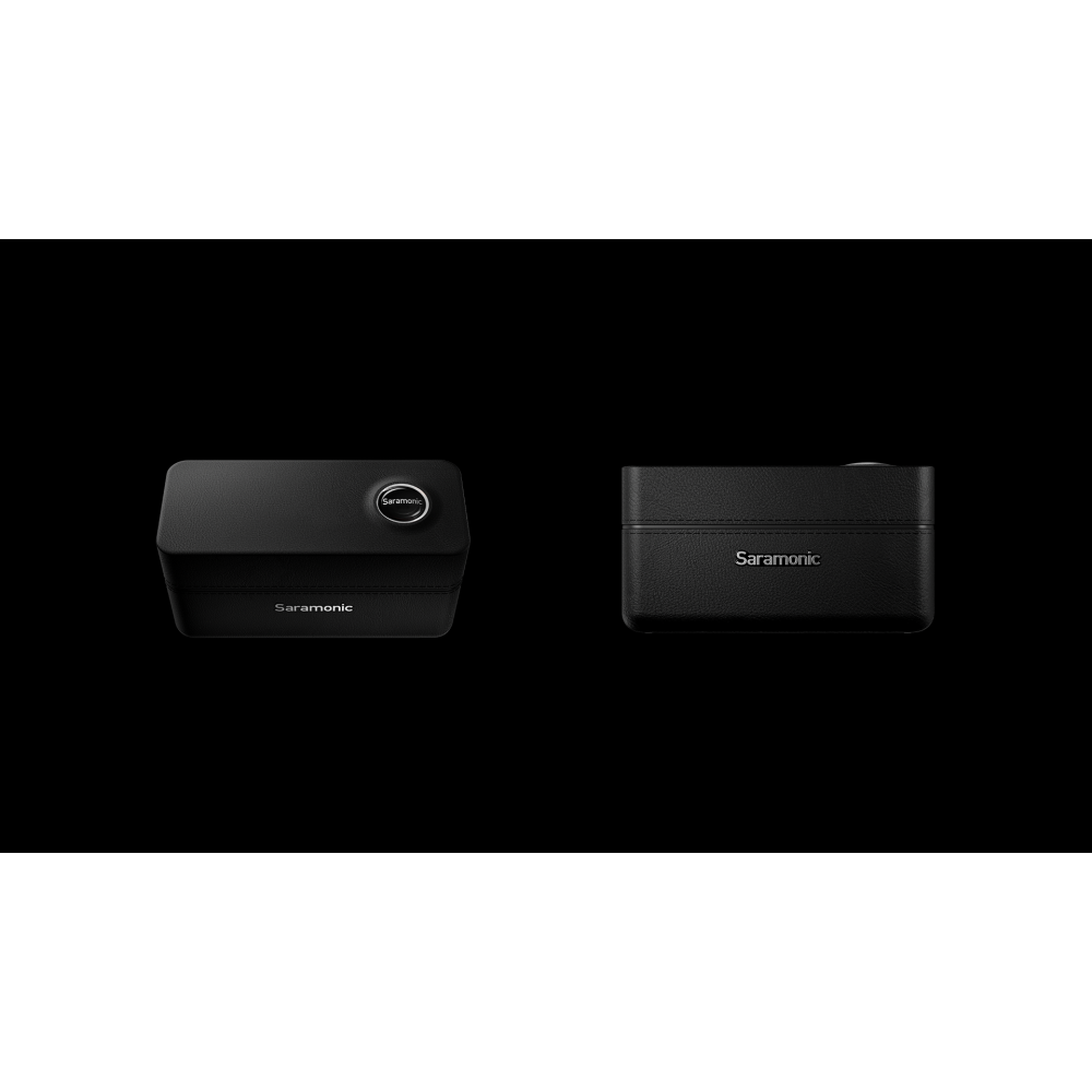 Радиосистема Saramonic Ultra 03 (TX+TX+RX) приёмник + 2 передатчика универсальная с петличками, чёрн