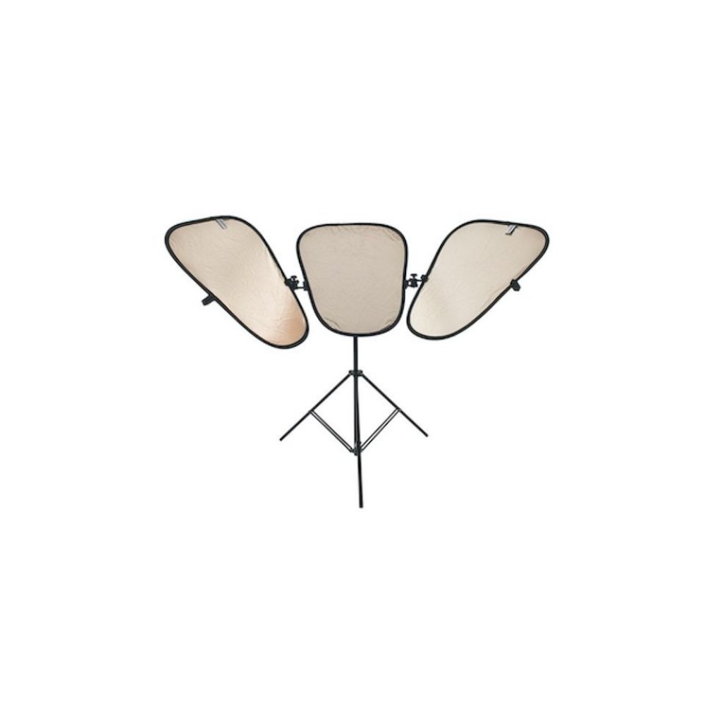 Трифлектор Lastolite LL LR2933SP Triflector MKII золотистый/серебряный с креплением и стойкой