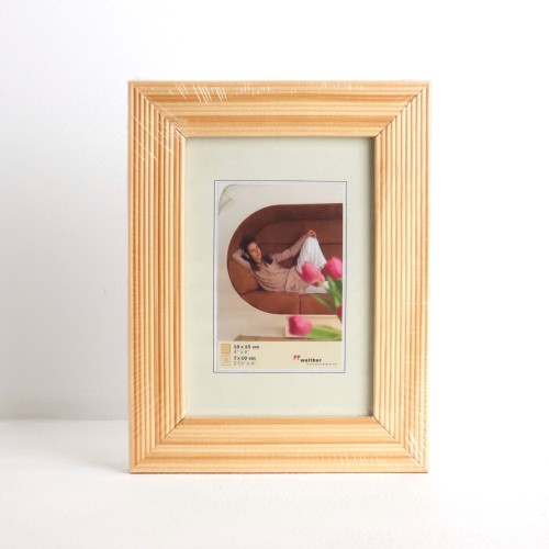 Фоторамка Walther Grado 10x15, дерево/стекло, натуральный (HI 015 H)