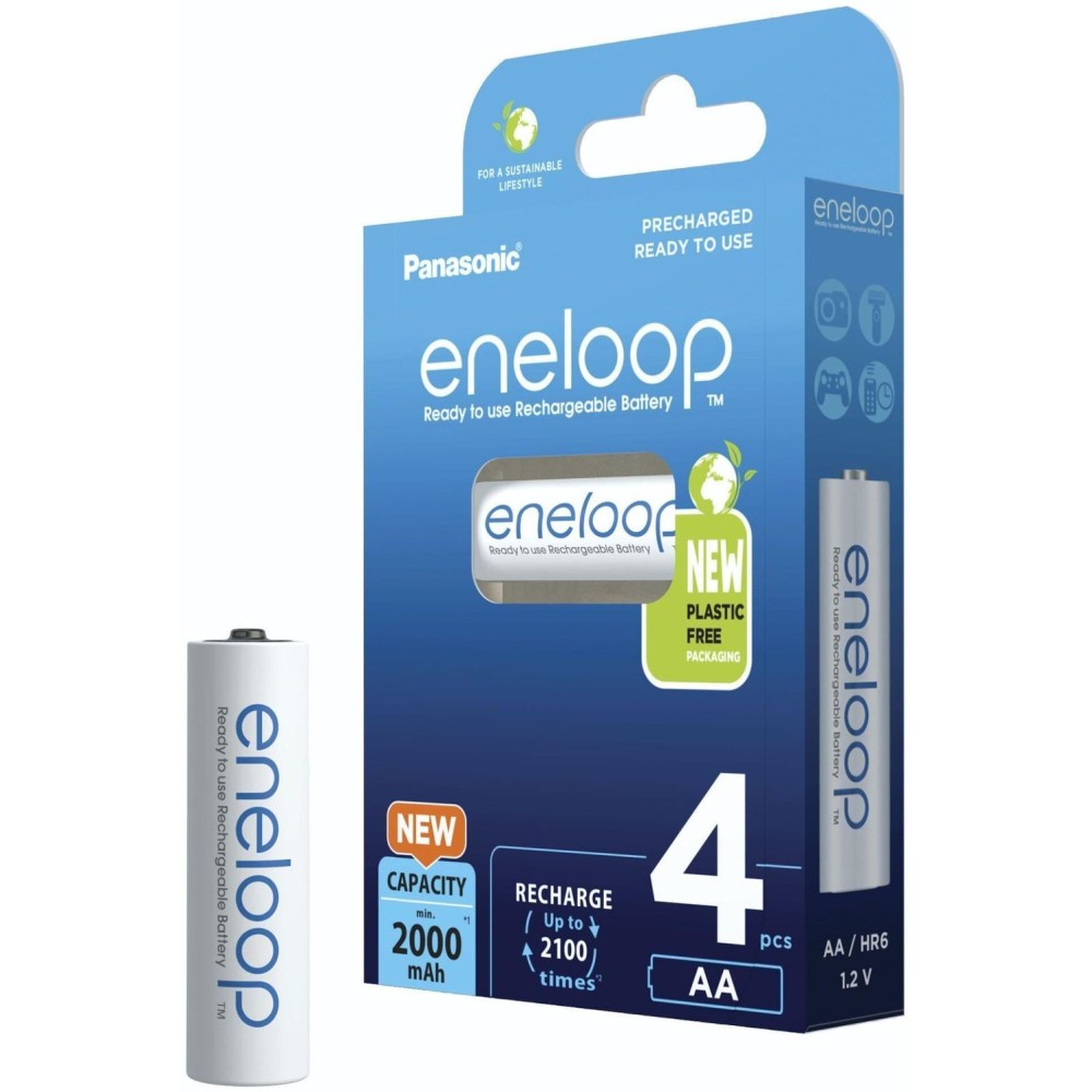 Аккумулятор Panasonic Eneloop BK-3MCDE/4BE 2000 mAh 4шт AA