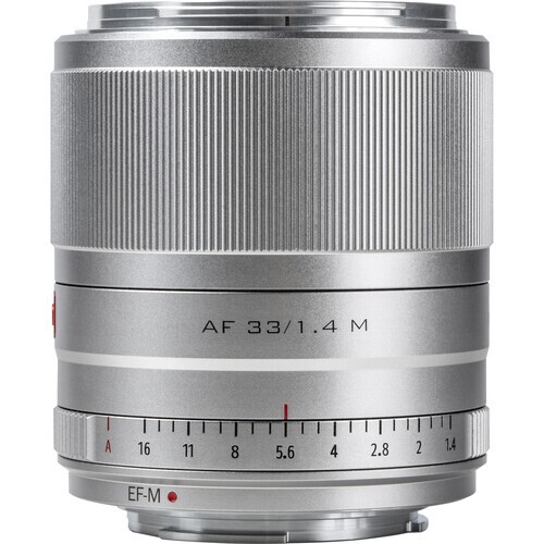 Объектив Viltrox AF 33mm F1.4 M для Canon EF-M (APS-C)