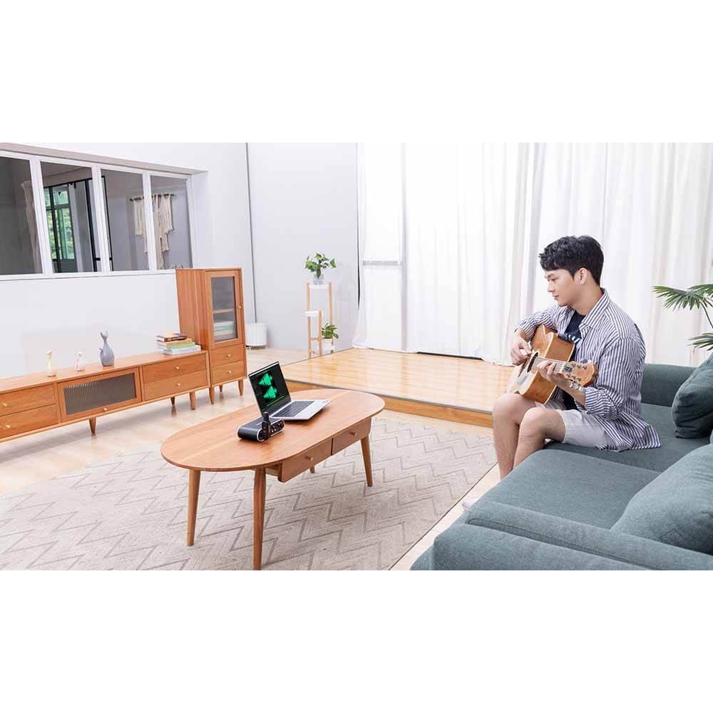 Внешняя звуковая карта Saramonic MV-Mixer вход: 2х XLR / 1/4"; выход: USB-C