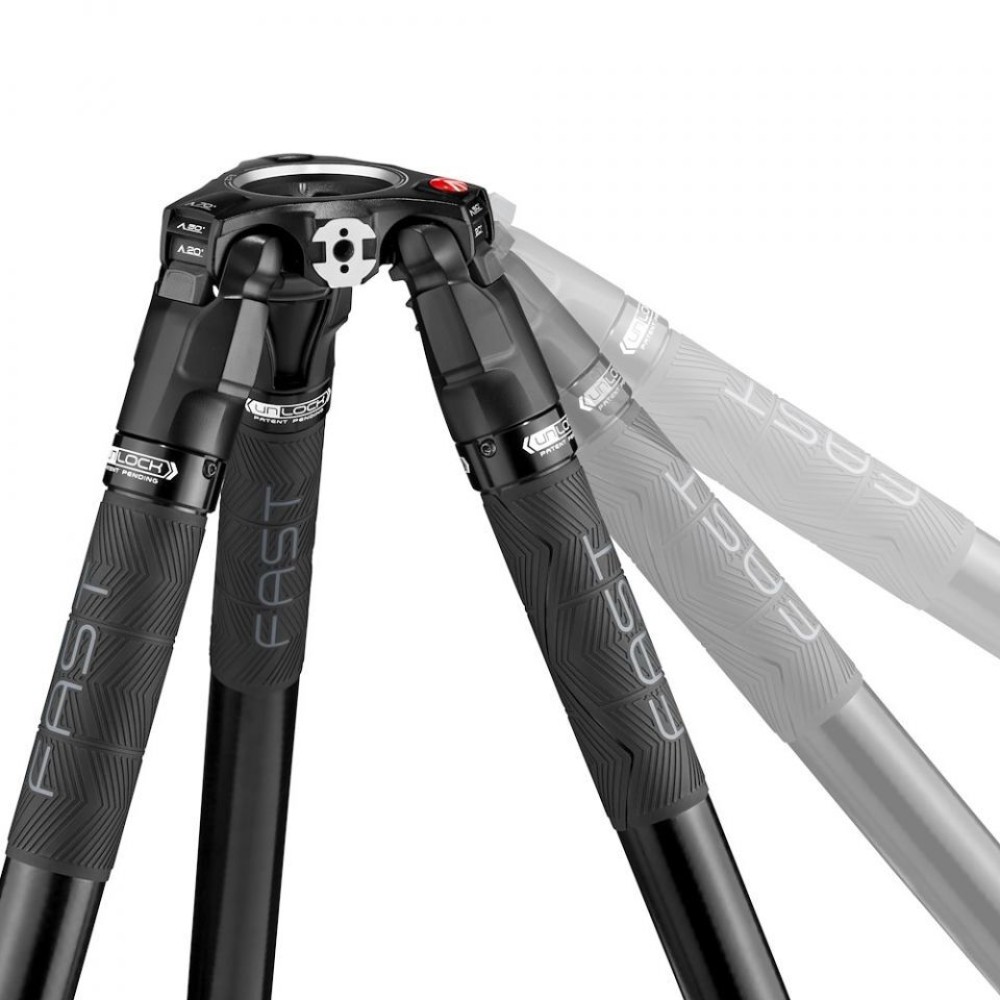 Видеоштатив Manfrotto MVK504XSNGFC голова 504X, штатив 635 Fast карбоновый