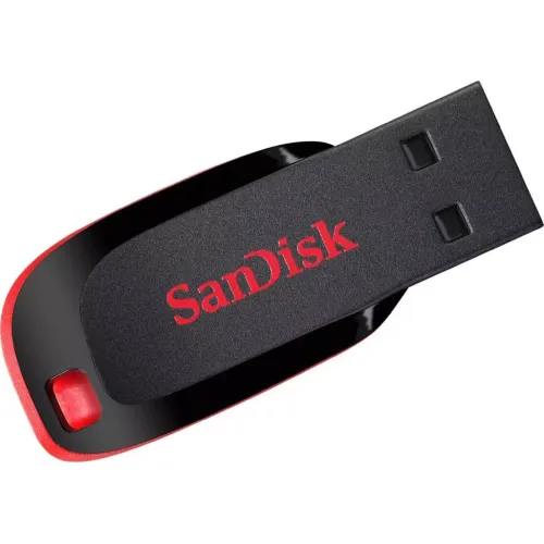 Флеш-накопитель SanDisk Cruzer Blade USB 2.0 128GB, R 150 МБ/с