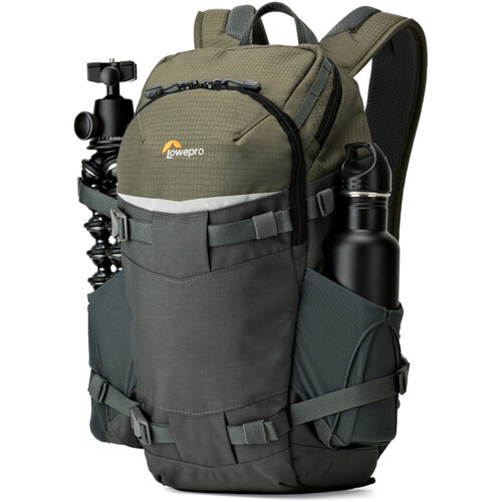 Рюкзак Lowepro Flipside Trek BP 250 AW серый/темно-зеленый