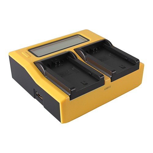 Зарядное устройство Patona Dual LCD USB для 2х аккумуляторов Sony NP-FZ100