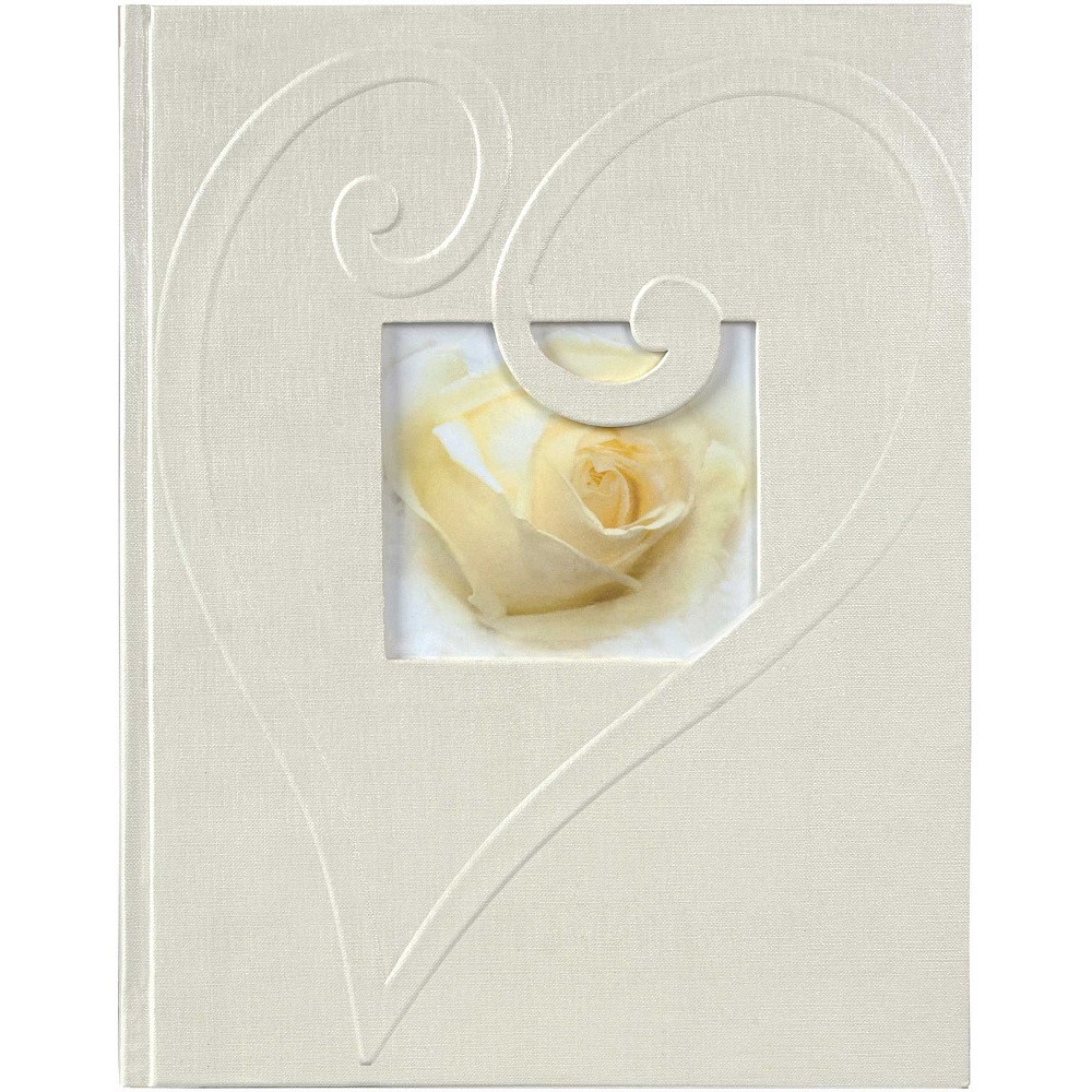 Фотоальбом Innova Wedding memories 25x32 на 30 стр., магнитный, винил, белый (Q211296)