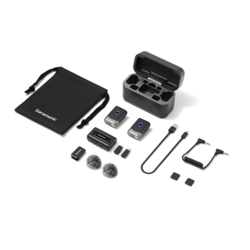 Радиосистема Saramonic Mix приёмник + 2 передатичка универсальная
