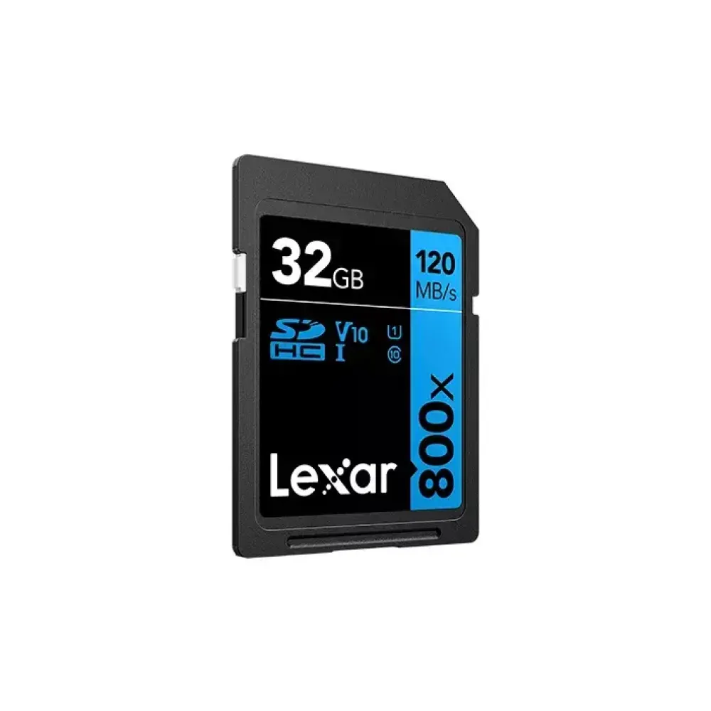 Карта памяти Lexar High-Performance 800x Blue PRO SDHC 32GB UHS-I U1 V10, R/W 150/45 МБ/с