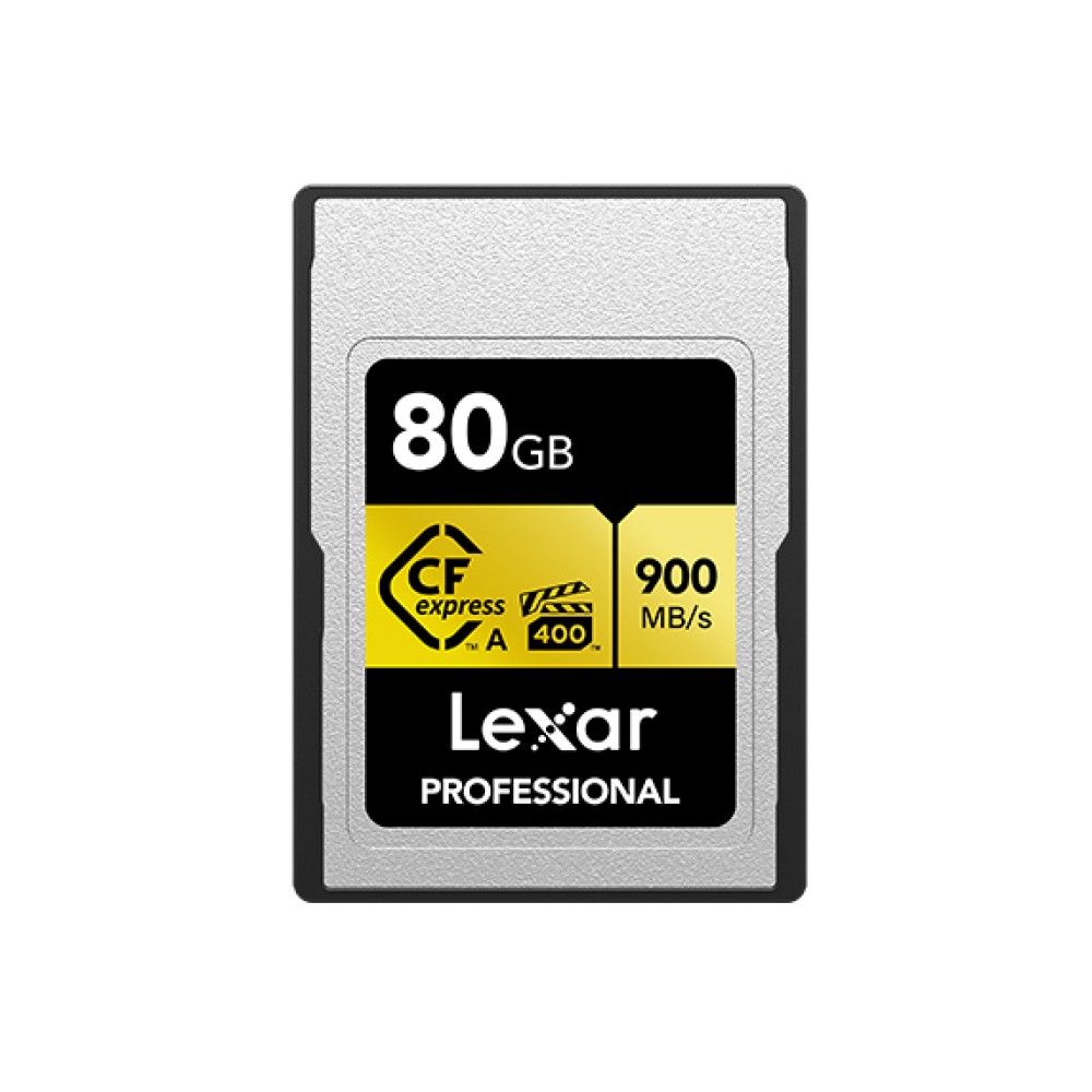Карта памяти Lexar Professional Gold CFexpress Type A 80GB VPG400, R/W 900/800 МБ/с