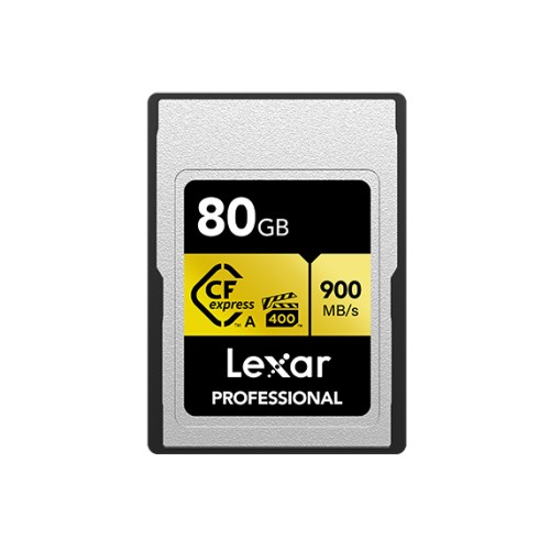 Карта памяти Lexar Professional Gold CFexpress Type A 80GB VPG400, R/W 900/800 МБ/с