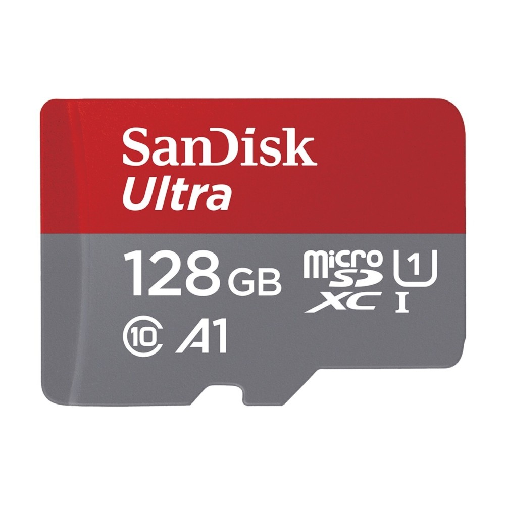 Карта памяти SanDisk Ultra microSDXC 128GB UHS-I U1 V10 A1, R 140 МБ/с