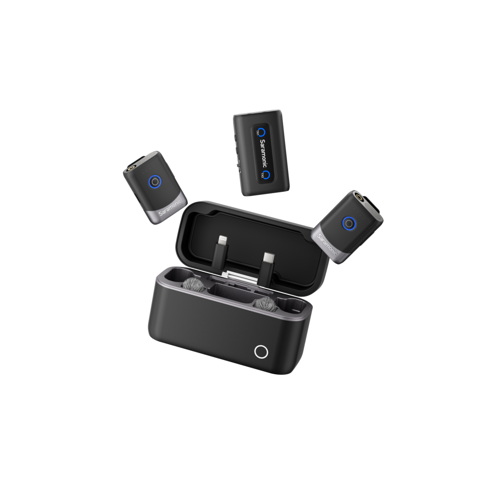 Радиосистема Saramonic Mix приёмник + 2 передатичка универсальная