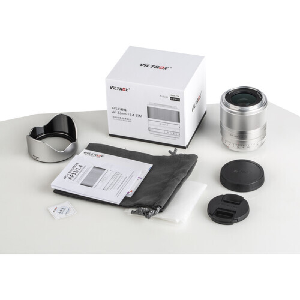 Объектив Viltrox AF 33mm F1.4 M для Canon EF-M (APS-C)