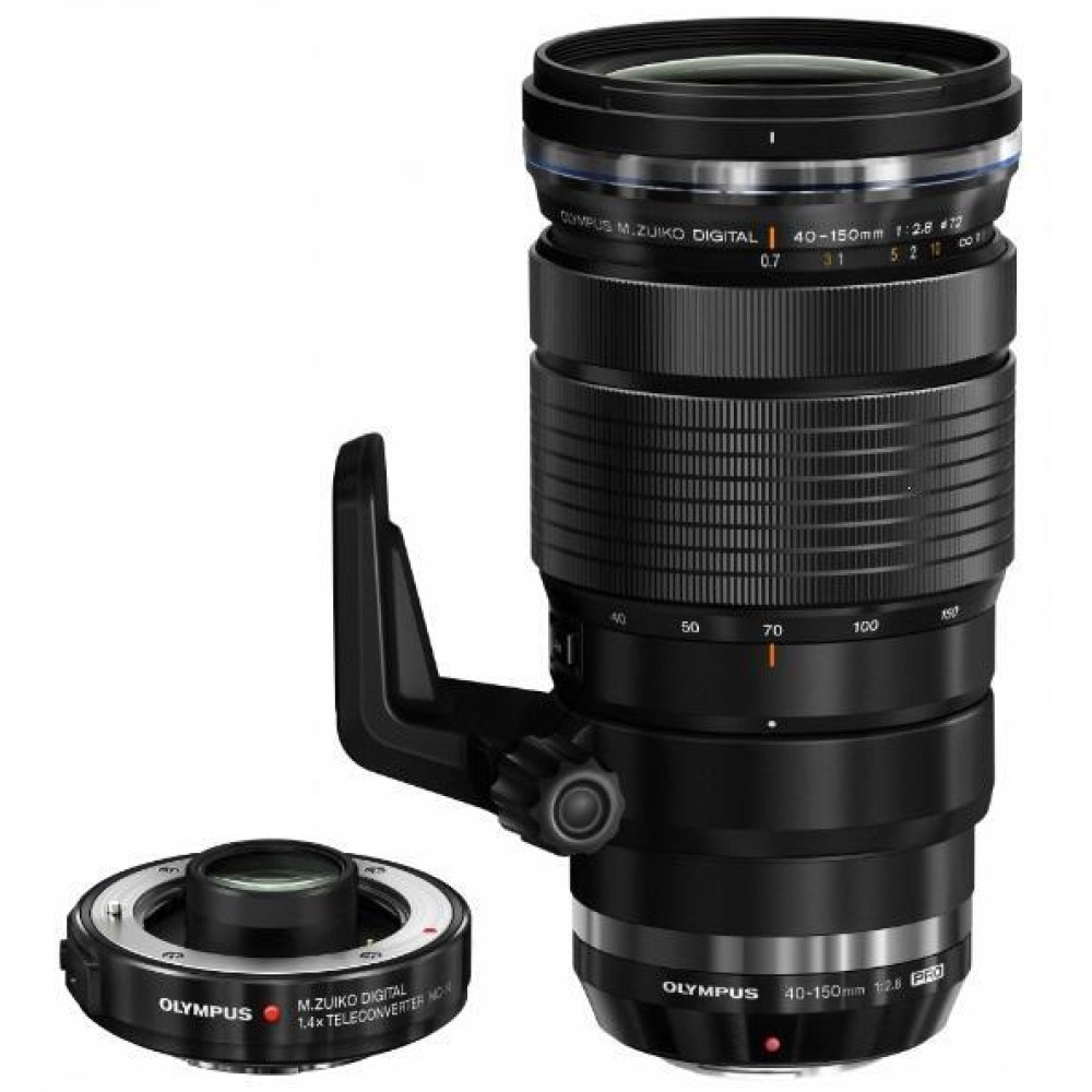 Объектив Olympus M.Zuiko Digital ED 40-150mm F2.8 Pro + MC-14 1.4x converter