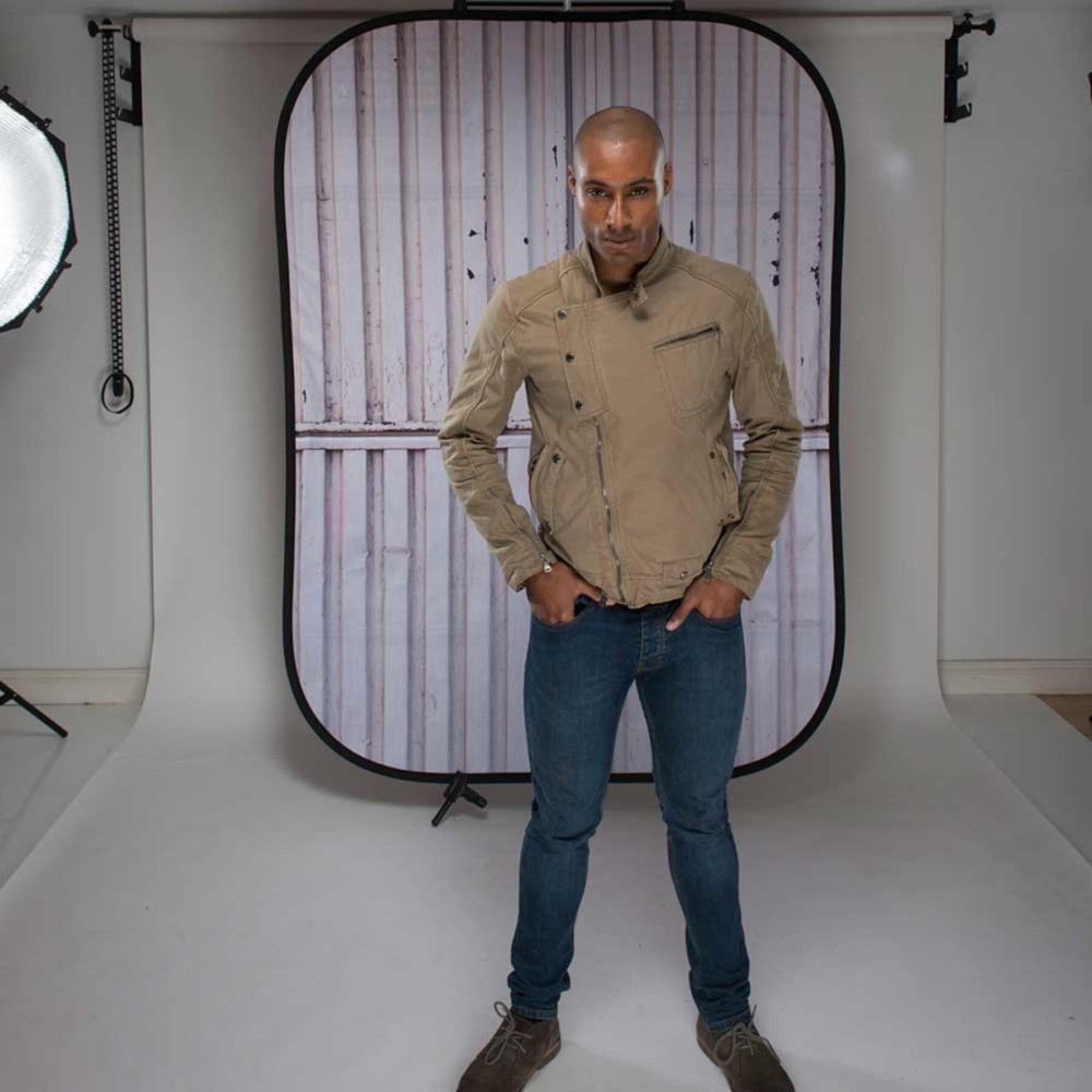 Фон складной Lastolite LL LB5718 окисленный металл/контейнер (1,5х2,1м)