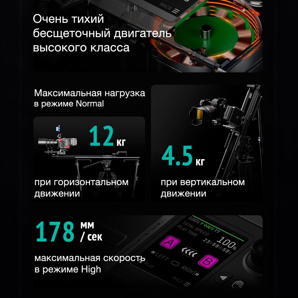 Мотор Zeapon AA-E3 для слайдеров серии Micro4