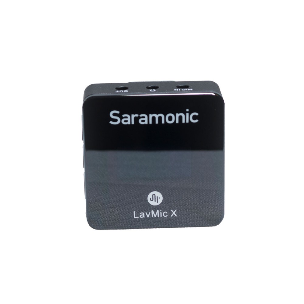 Адаптер Saramonic LavMic X с экраном и петличкой, вход: 3,5; выход: 3,5 TRS/TRRS, USB-C