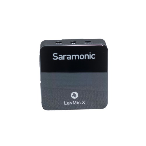 Адаптер Saramonic LavMic X с экраном и петличкой, вход: 3,5; выход: 3,5 TRS/TRRS, USB-C