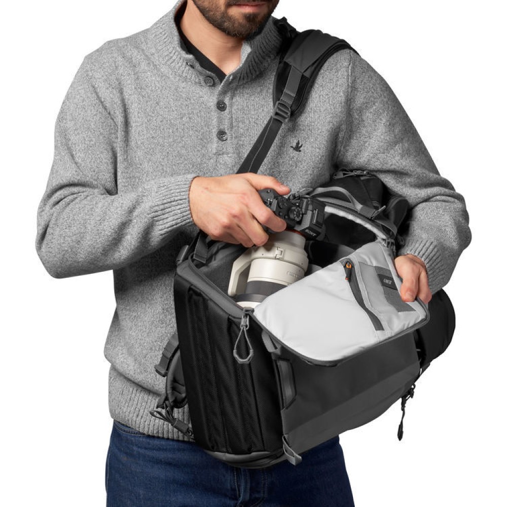 Рюкзак Lowepro Photo Active BP 300 AW серый/черный