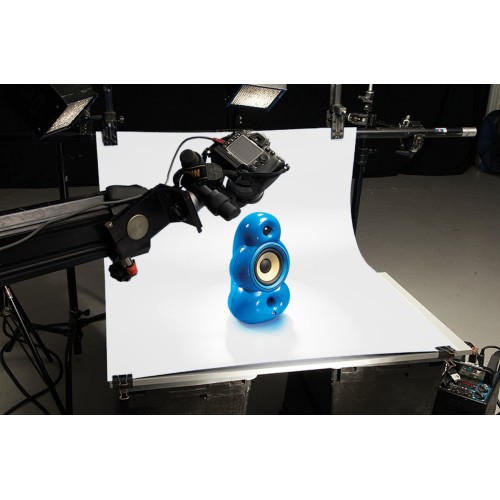 Фон ПВХ матовый Colormatt LL COCM1309 Background PVC 100 х 130 см. Super White