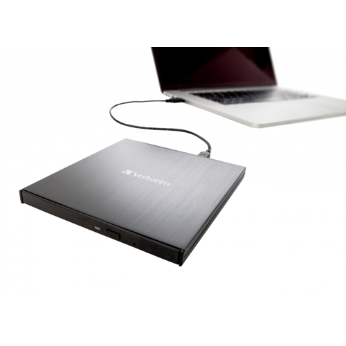 Привод внешний Verbatim External Slimline Blue-ray Writer USB-С 3.2 Gen 1