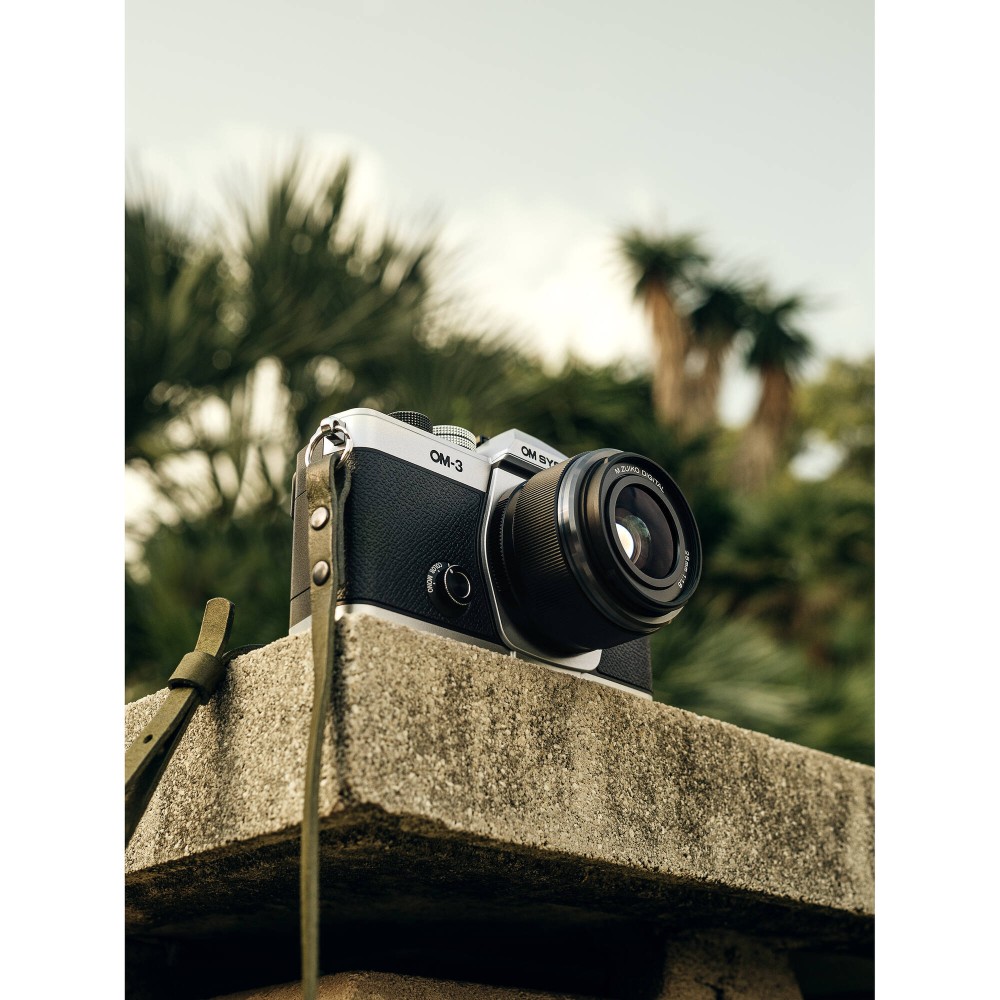 Фотоаппарат OM System OM-3 kit 12_45mm F4 Pro серебристый