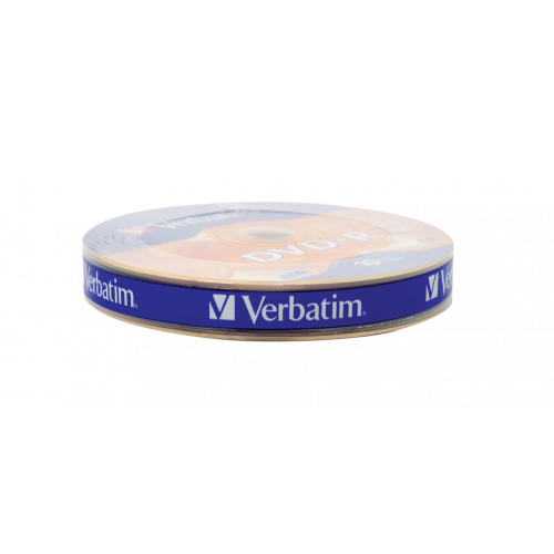 Оптический диск Verbatim DVD-R 4.7GB 16X AZO Matt Silver, Spindle, 10 шт