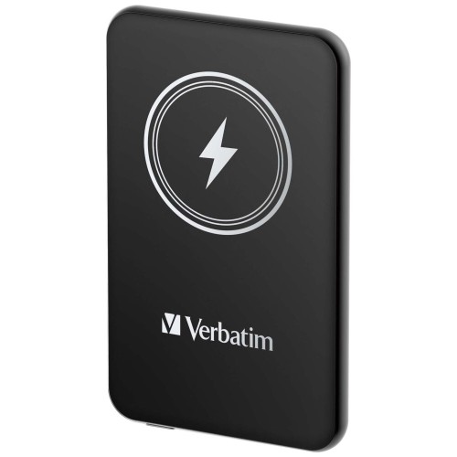 Портативный аккумулятор Verbatim Charge‘n’Go Power Bank 5000 мАч с беспроводной зарядкой, чёрный