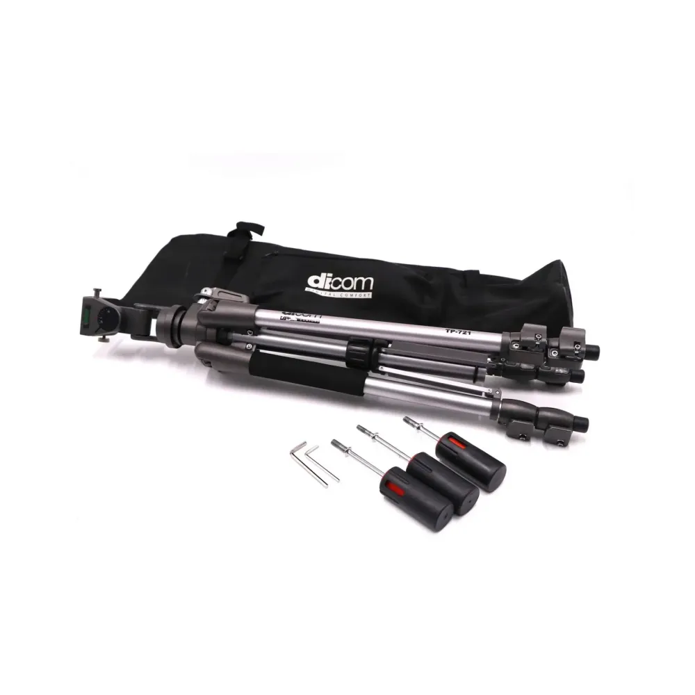 Штатив Dicom TP-721 c 3D головой, 149 см, серебристый