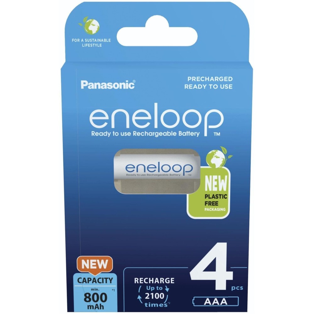 Аккумулятор Panasonic Eneloop BK-4MCDE/4BE 800 mAh 4шт AAA