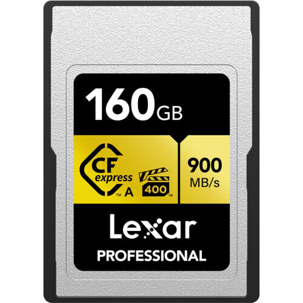 Карта памяти Lexar Professional Gold CFexpress Type A 160GB VPG400, R/W 900/800 МБ/с