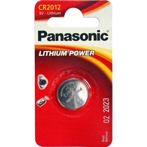 Батарейка Panasonic Lithium Power CR-2012 литиевая 1 шт