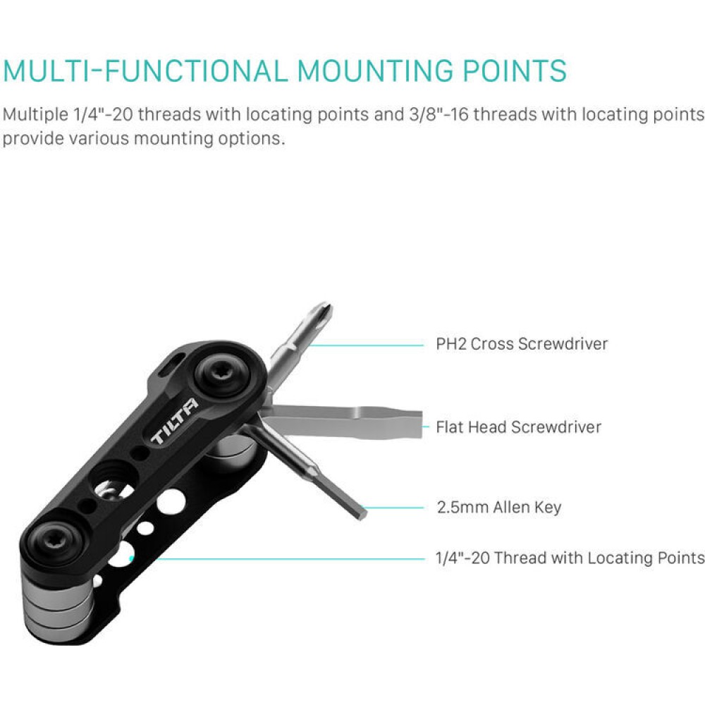 Многофункциональный мини-набор инструментов Tilta (титаново-серый)