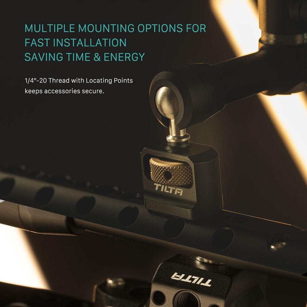 Кронштейн шарнирный Tilta Pro с двумя шаровыми головками (TA-PAA2-B) черный