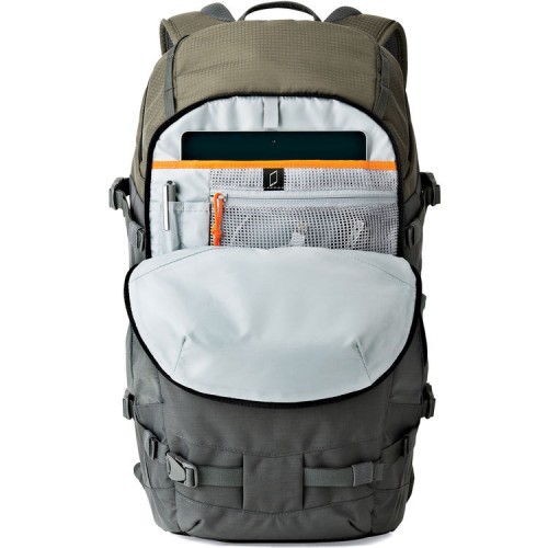 Рюкзак Lowepro Flipside Trek BP 450 AW серый/темно-зеленый
