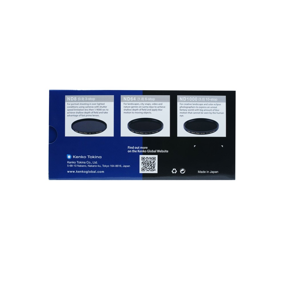 Светофильтры Kenko REALPROND Kit 8/64/1000 комплект 52mm