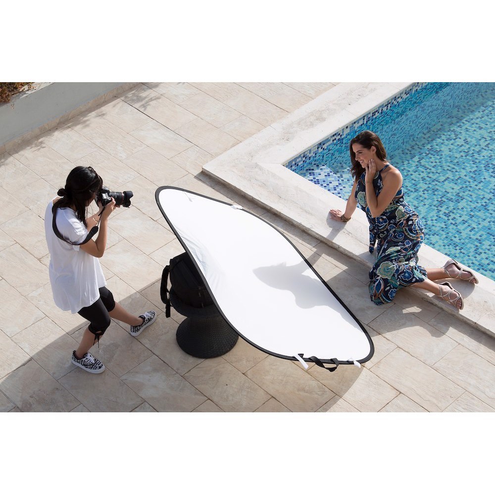 Отражатель Lastolite LL LR7241 180х125см золото/белый