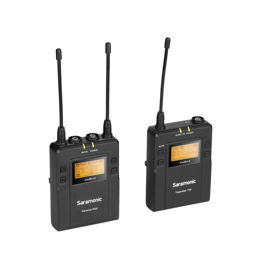 Радиосистема Saramonic UwMic9 Kit1 TX9+RX9 приемник + передатчик