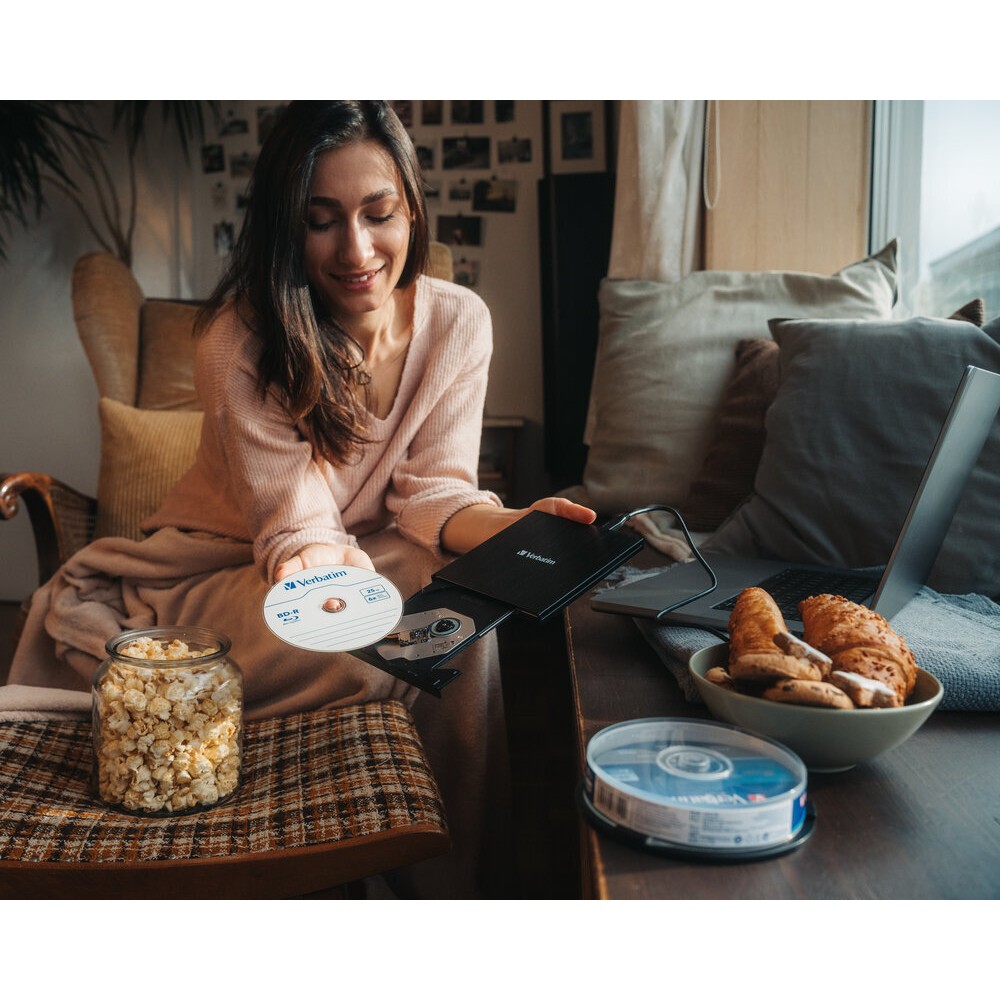 Оптический диск Verbatim BD-R SL 25GB 6X HardCoat, Jewel Case, 5 шт