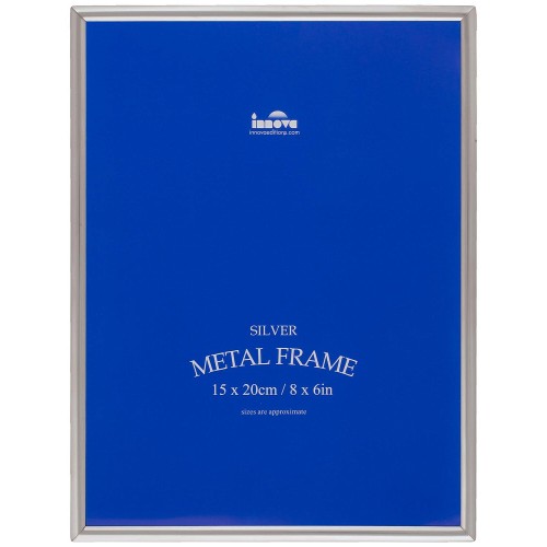 Фоторамка Innova Audley Metall 15x20, металл/стекло, серебристый (PM02472)
