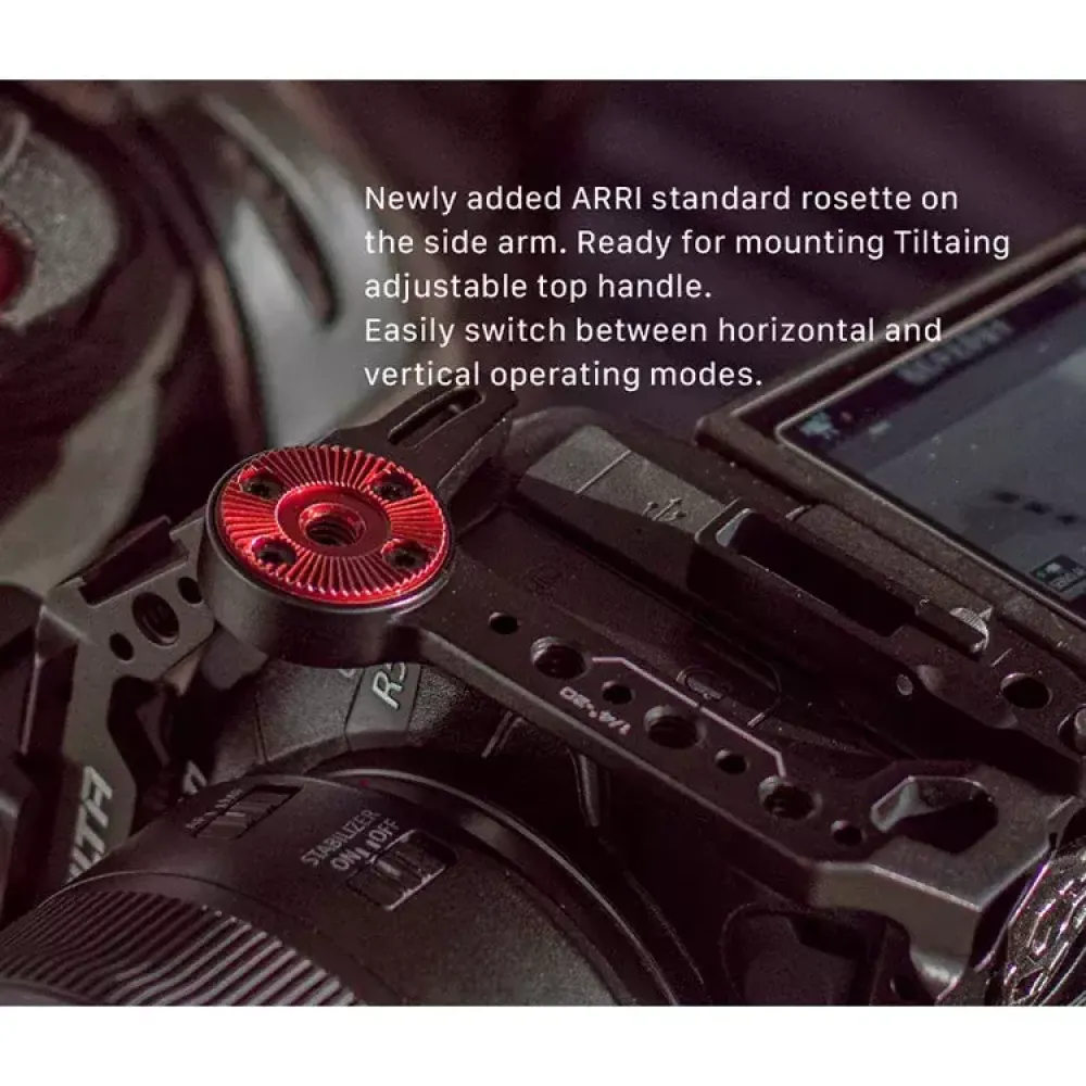 Клетка Tilta Camera Cage Kit V2 kit A для Canon R5 R6, черная (TA-T22-A-B-V2)