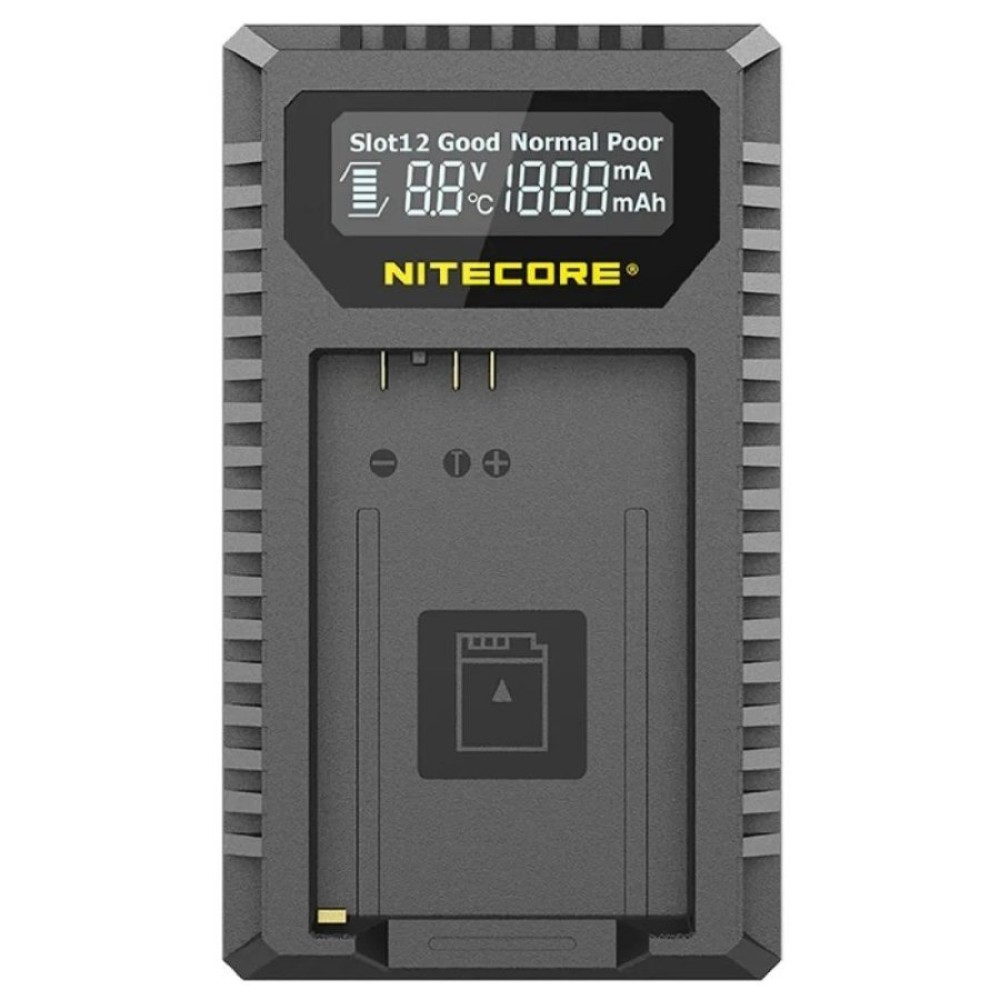 Зарядное устройство Nitecore UCN5 Dual Slot USB Charger QC 2.0 для аккумуляторов LP-E17