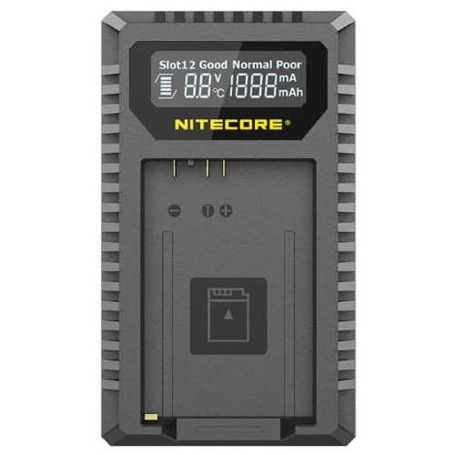 Зарядное устройство Nitecore UCN5 Dual Slot USB Charger QC 2.0 для аккумуляторов LP-E17