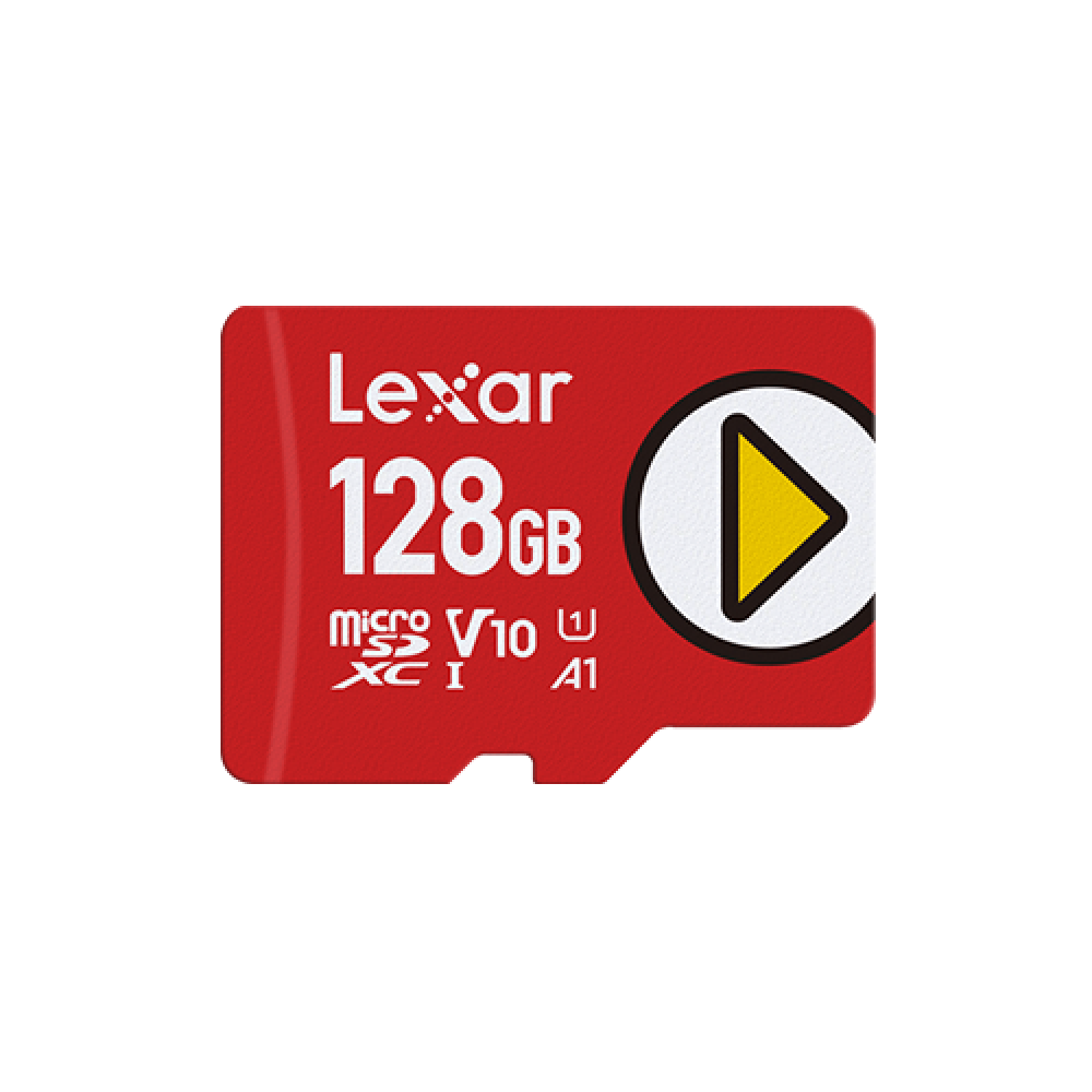 Карта памяти Lexar PLAY microSDXC 128GB UHS-I U3 V30 A2, R/W 160/100 МБ/с