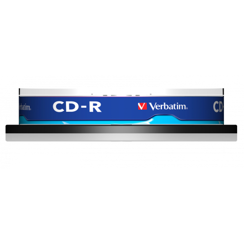 Оптический диск Verbatim CD-R 700MB 52X Extra Protection, Spindle, 10 шт