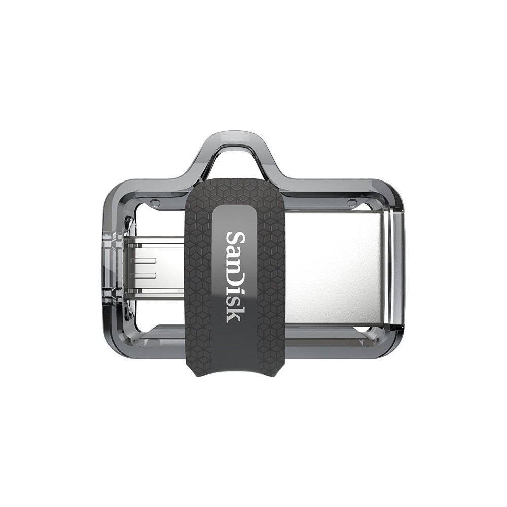 Флеш-накопитель SanDisk Ultra Dual Drive m3.0 USB-A/Micro B 32GB, R 130 МБ/с