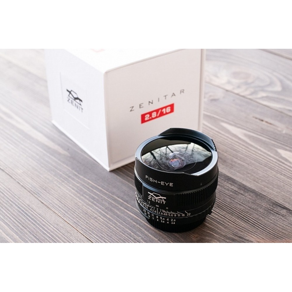 Объектив Зенит Зенитар-M 16mm f/2.8 M42