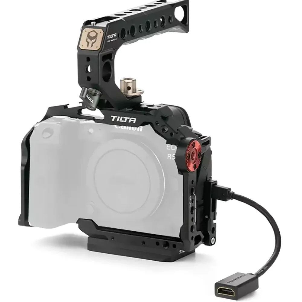 Клетка Tilta Camera Cage Kit V2 kit A для Canon R5 R6, черная (TA-T22-A-B-V2)