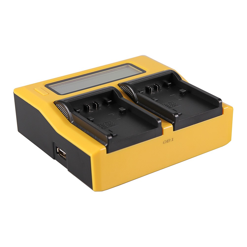 Зарядное устройство Patona Dual LCD USB для 2х аккумуляторов Sony NP-FP50